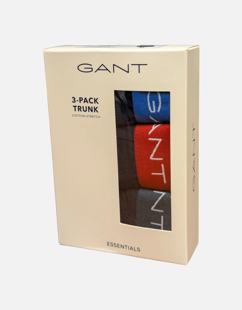 Mens Trunks 3 Pack Mixed Underwear Cotton Trunks