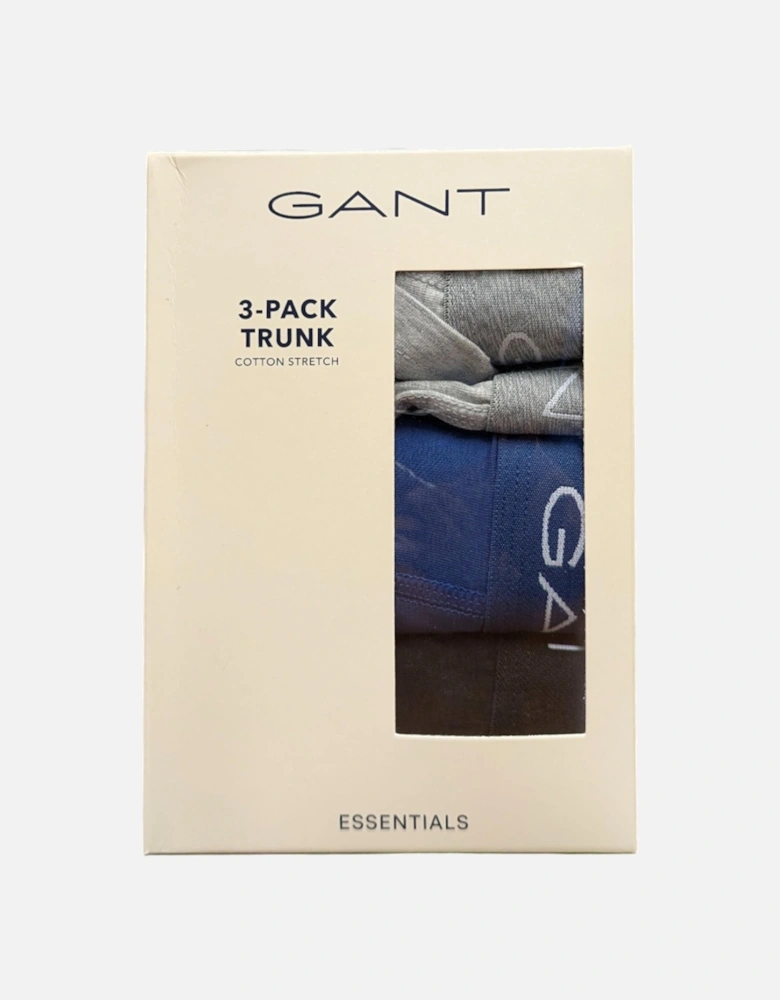 Mens Trunks 3 Pack Mixed Underwear Cotton Trunks