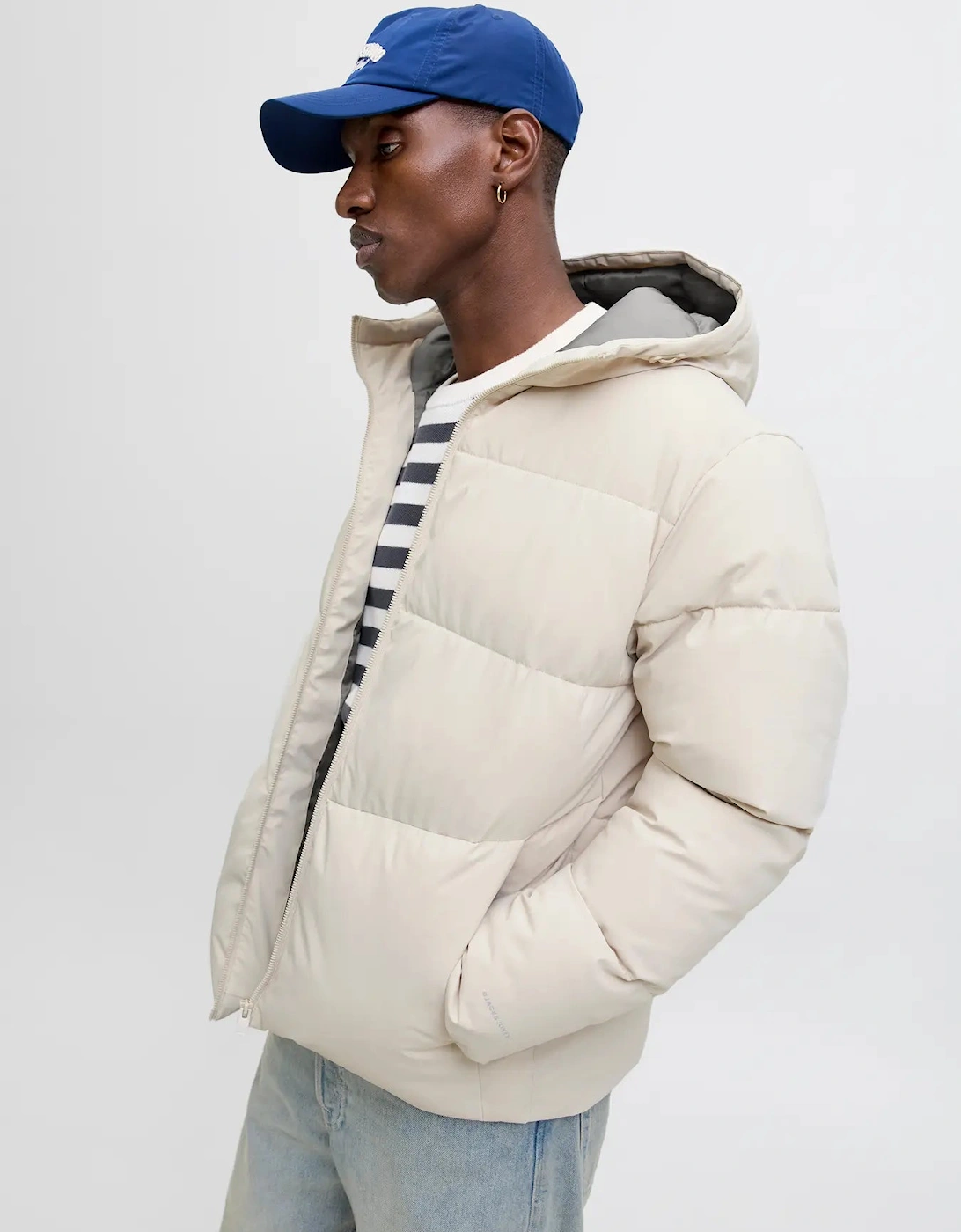 World Puffer Jacket - Moonbeam