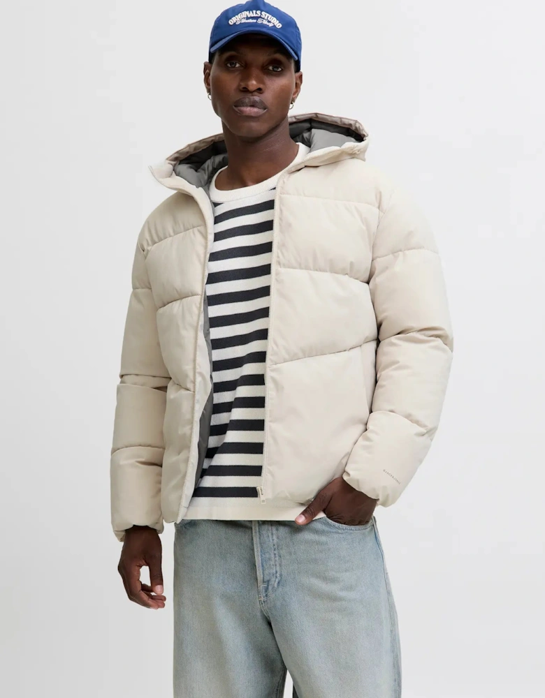 World Puffer Jacket - Moonbeam