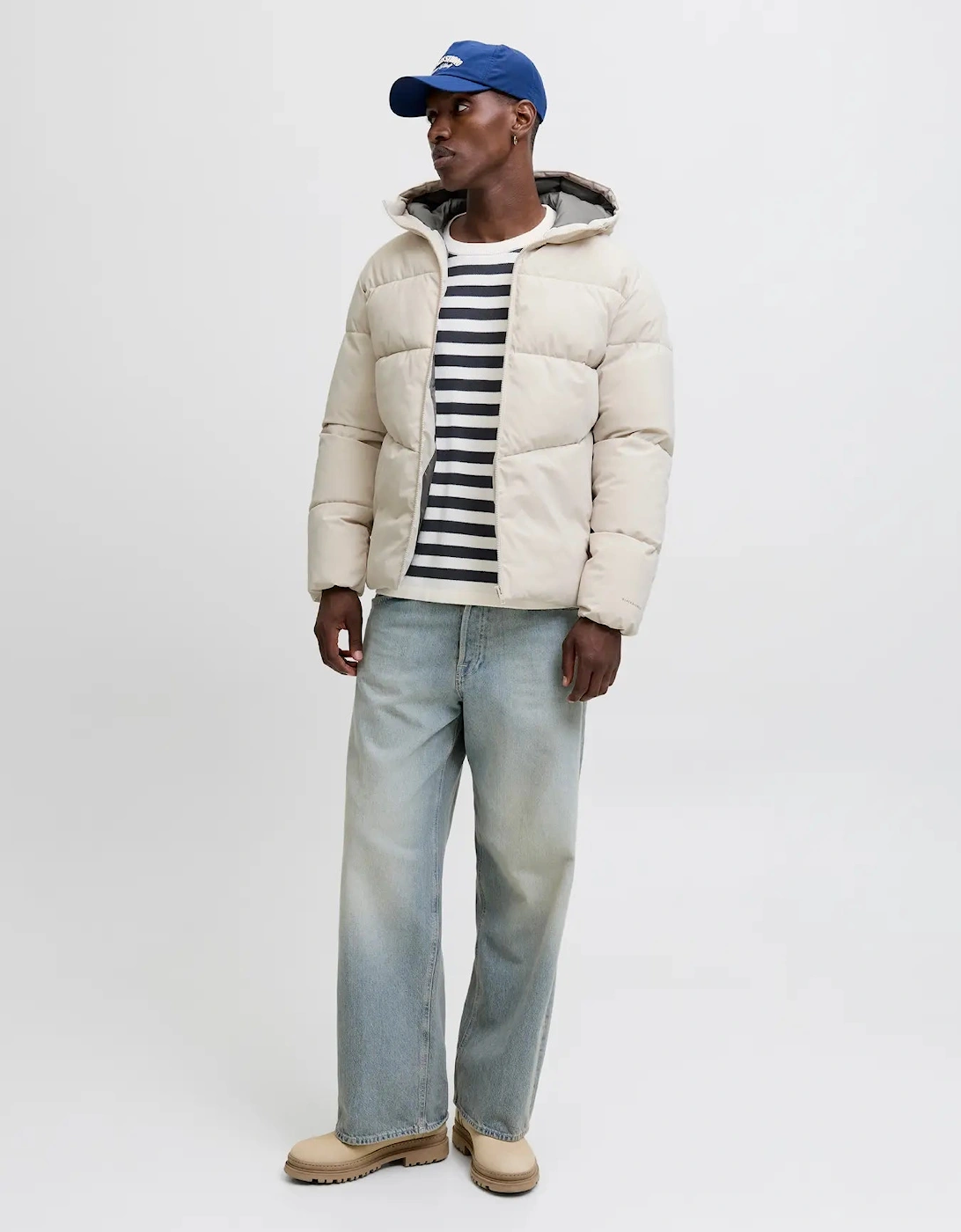 World Puffer Jacket - Moonbeam