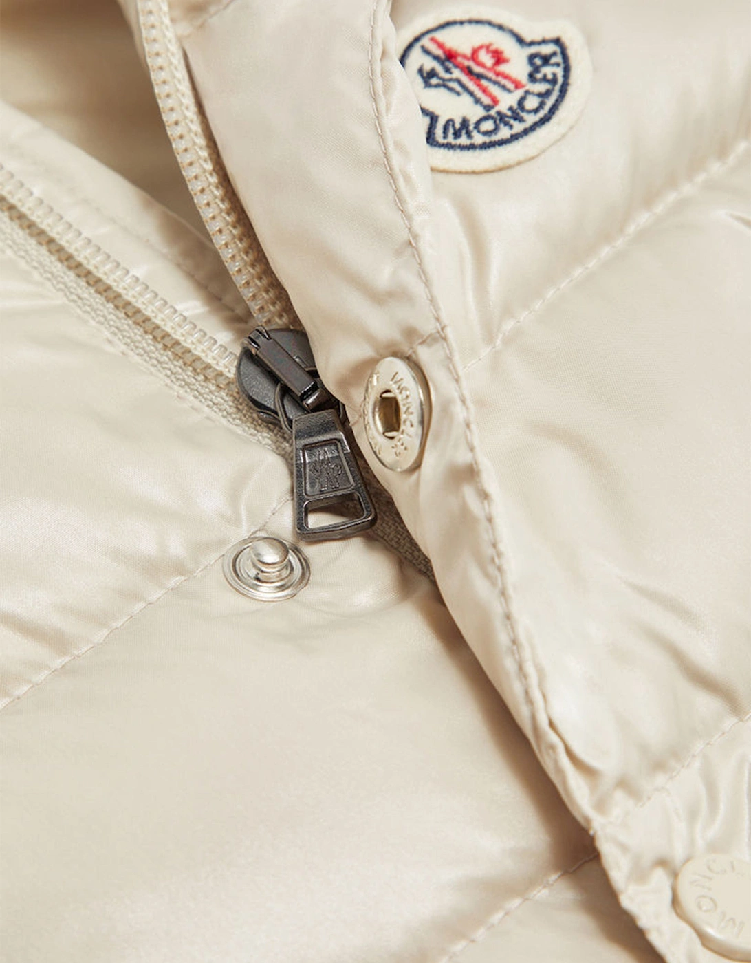 Baby Boys Bernard Down Padded Gilet in Ivory