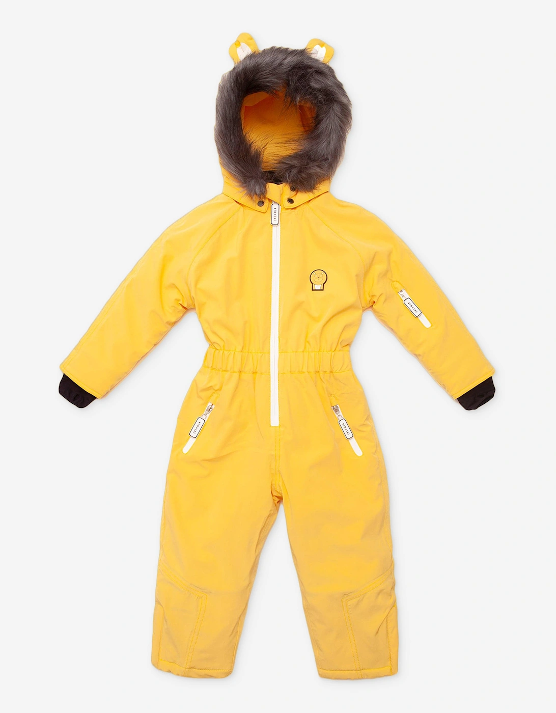 Kids Cub The Lion Snowsuit in Yellow, 6 of 5