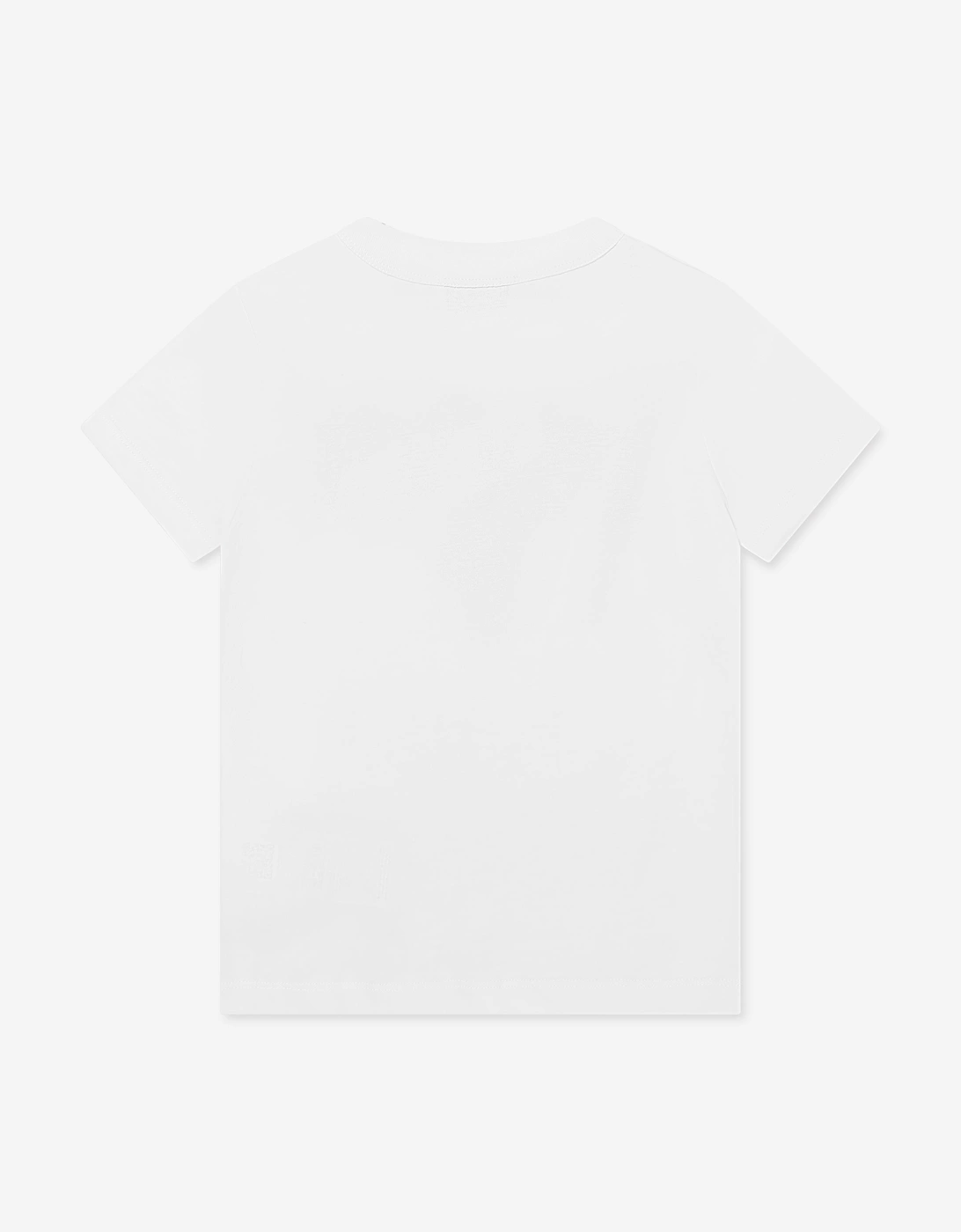 Girls Fish Logo T-Shirt in Ivory
