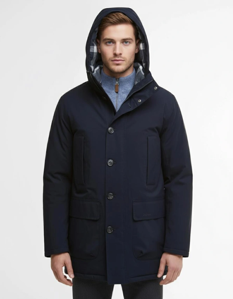Winter Beaufort Mens Waterproof Parka - Navy