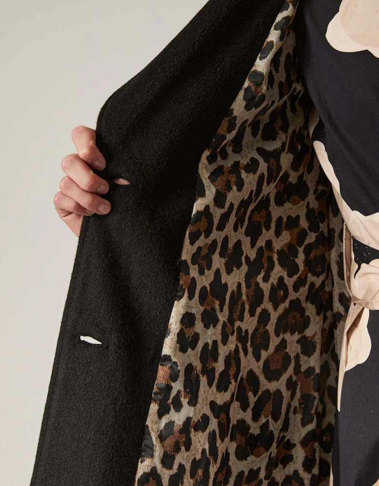 Long Black Classic Coat