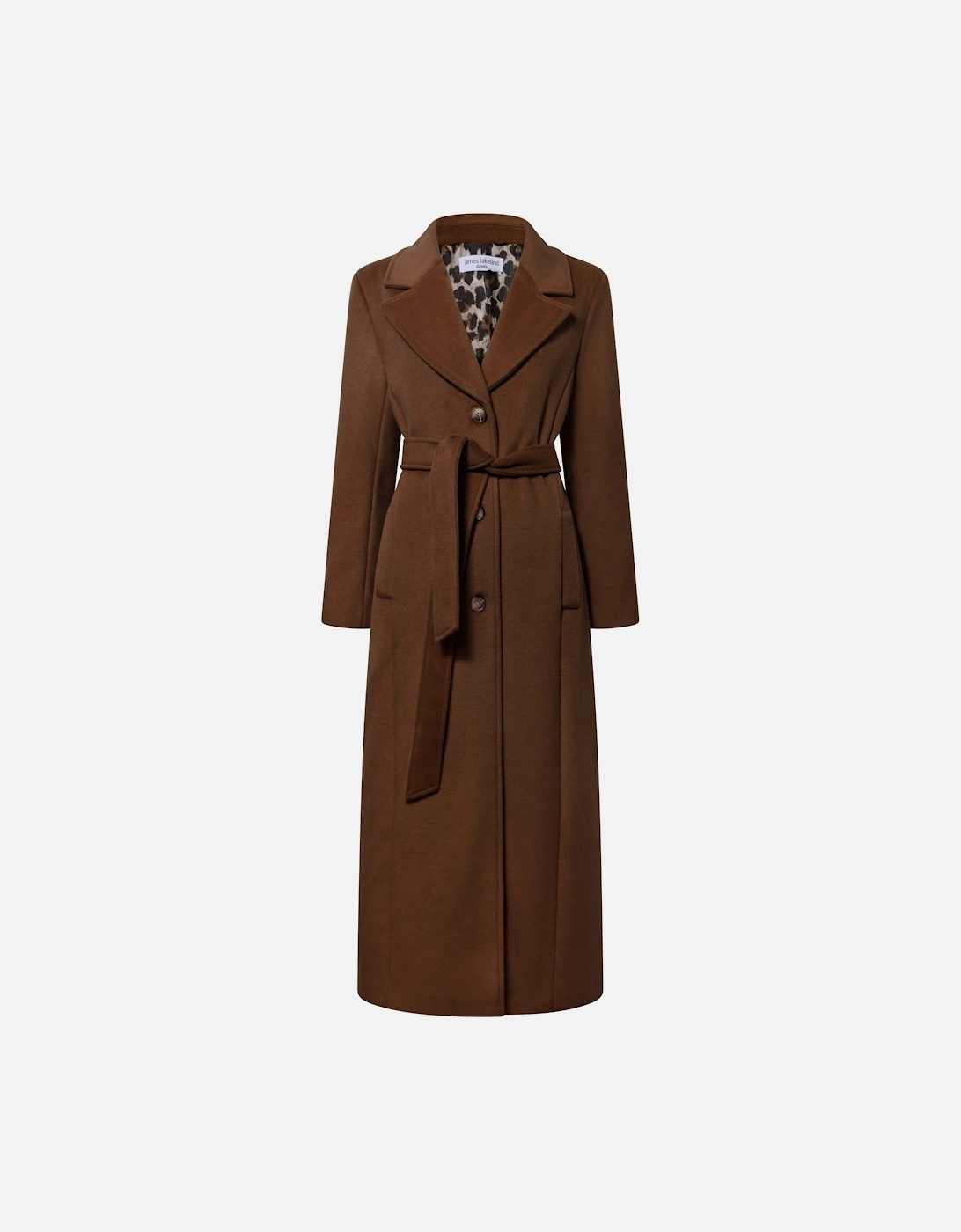 Long Brown Classic Coat
