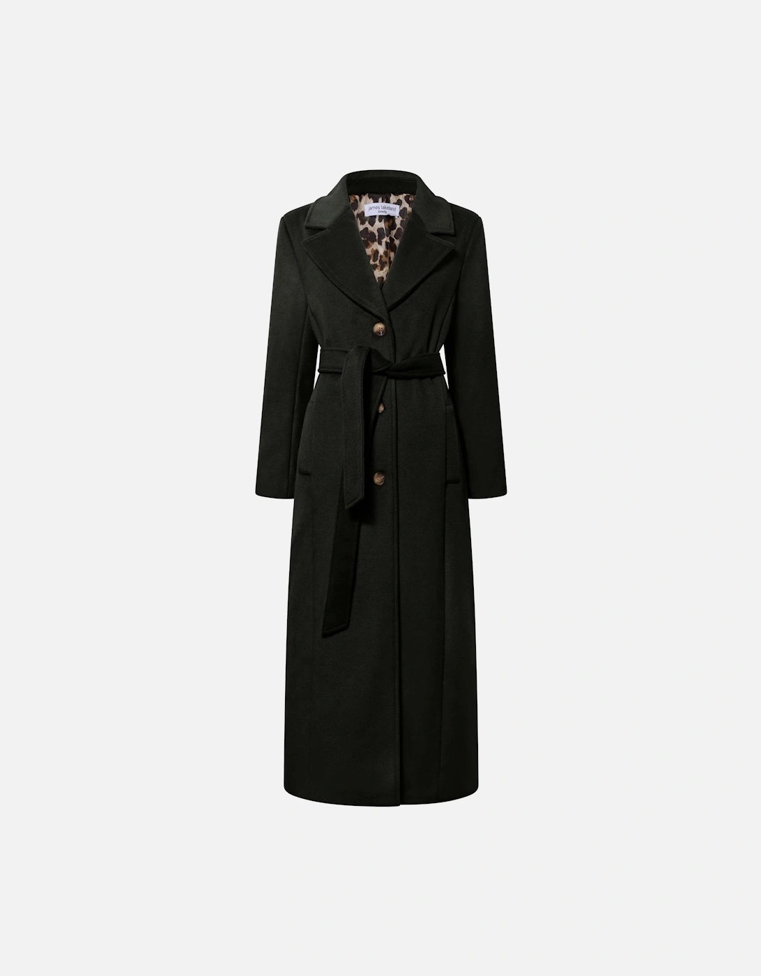 Long Black Classic Coat