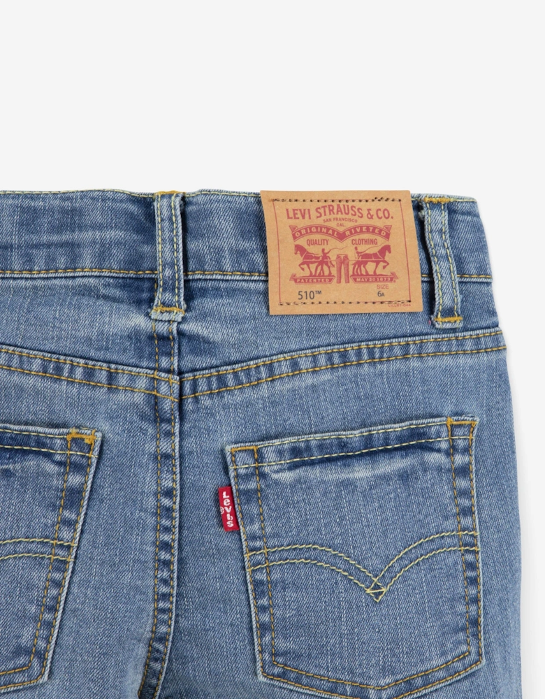 Boys 510 Skinny Fit Jeans in Blue