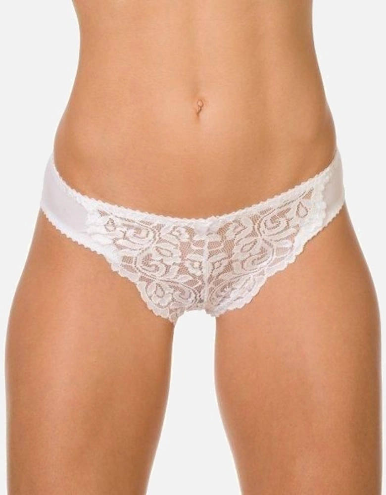 Three Pack Floral Lace Midi Briefs
