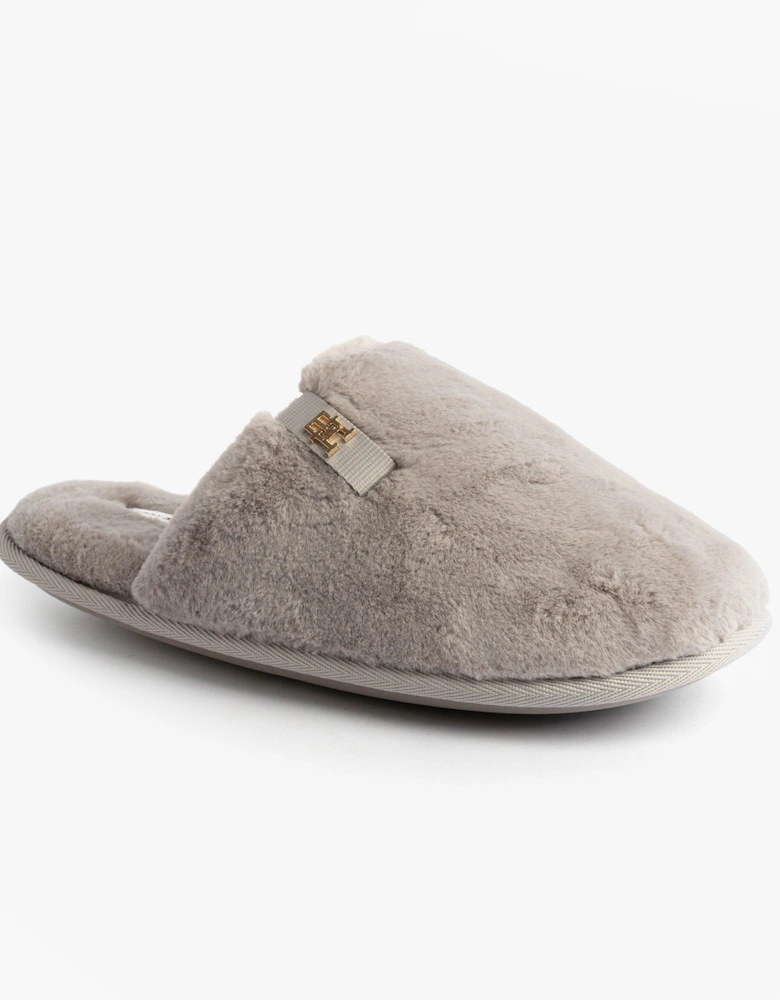 TH FAUX FUR HOUSE SH Womens Slippers Lilac Dusk