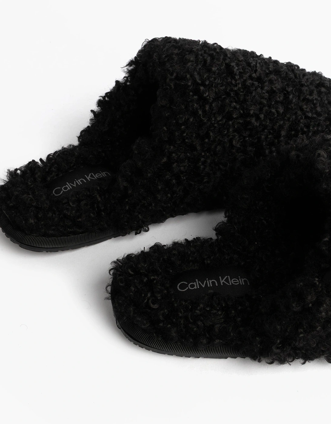 CLOSE SLIPPER FUR Womens Slippers Black