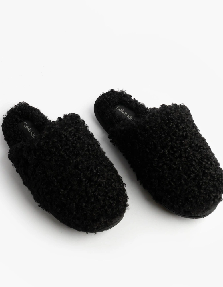 CLOSE SLIPPER FUR Womens Slippers Black