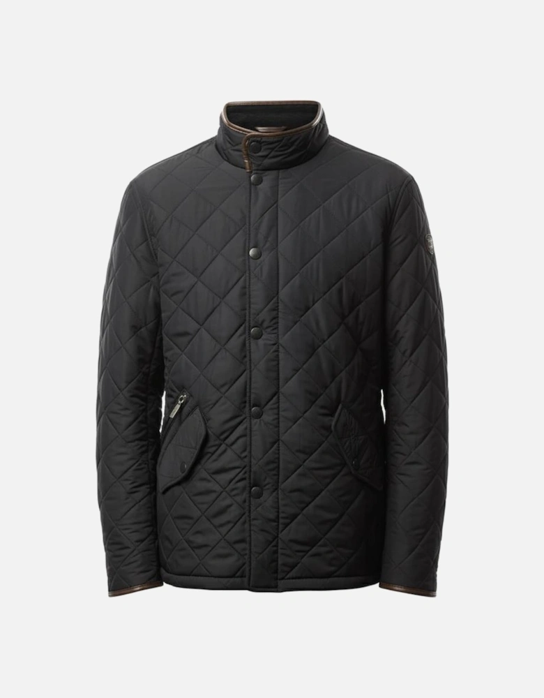 Powell Mens Quilted Jacket - Navy
