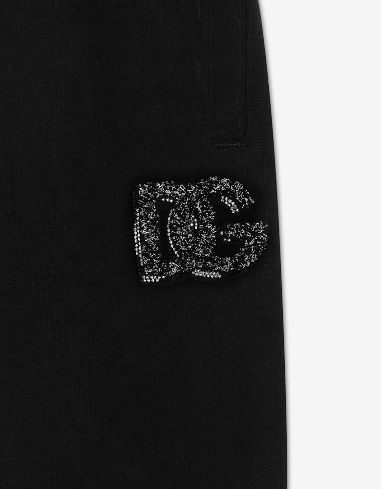 Girls Logo Joggers in Black