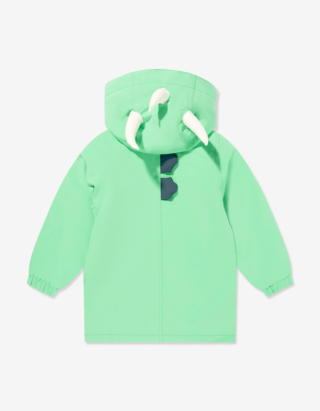 Boys Spike The Dinosaur Raincoat in Green