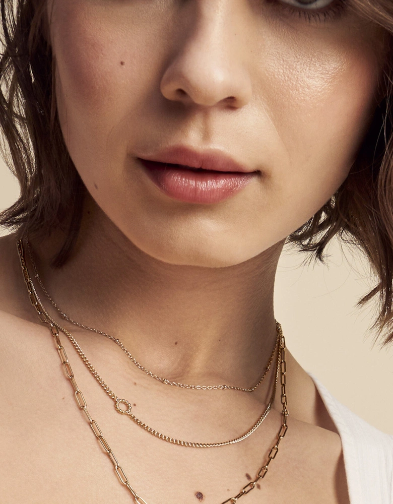 Illusion Stacking Necklace Set in Gold (457mm)