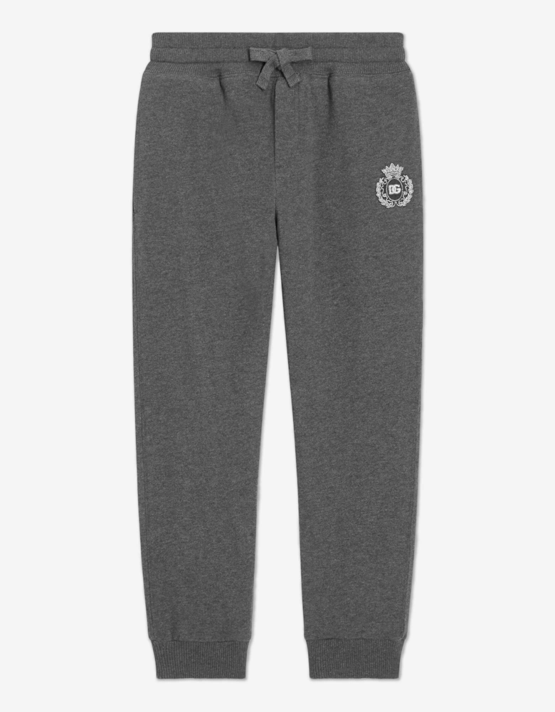 Boys Logo Joggers in Grey
