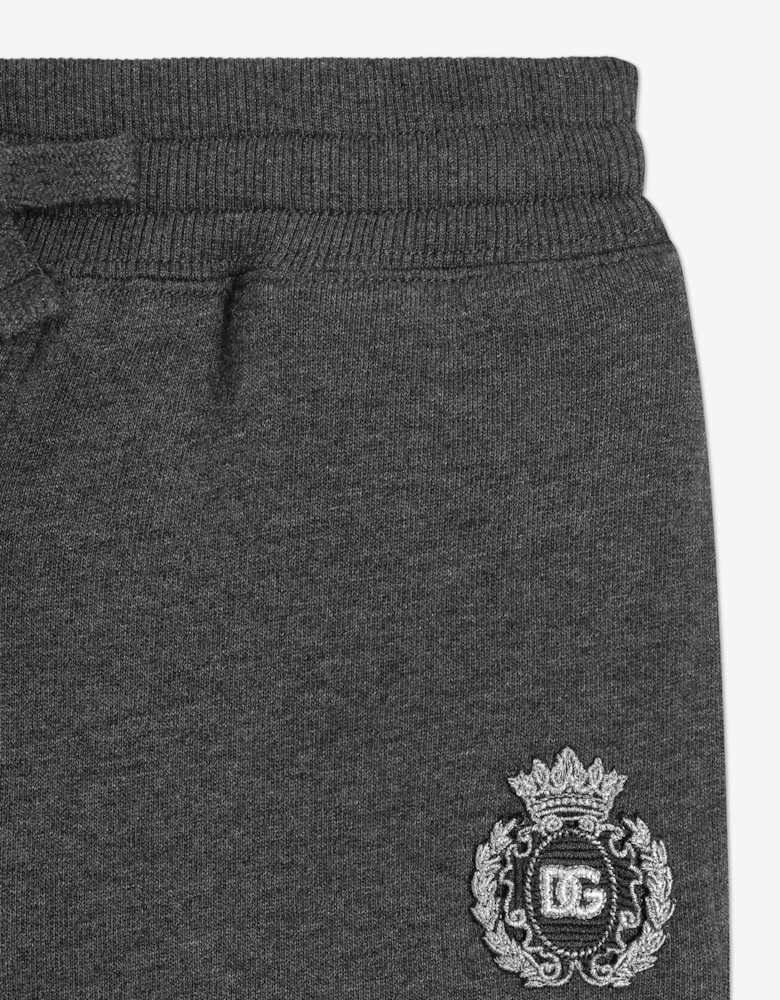 Boys Logo Joggers in Grey