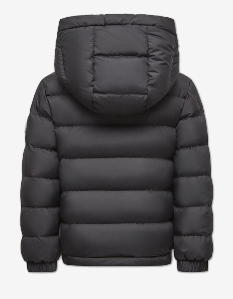 Boys Grecois Down Padded Jacket in Black