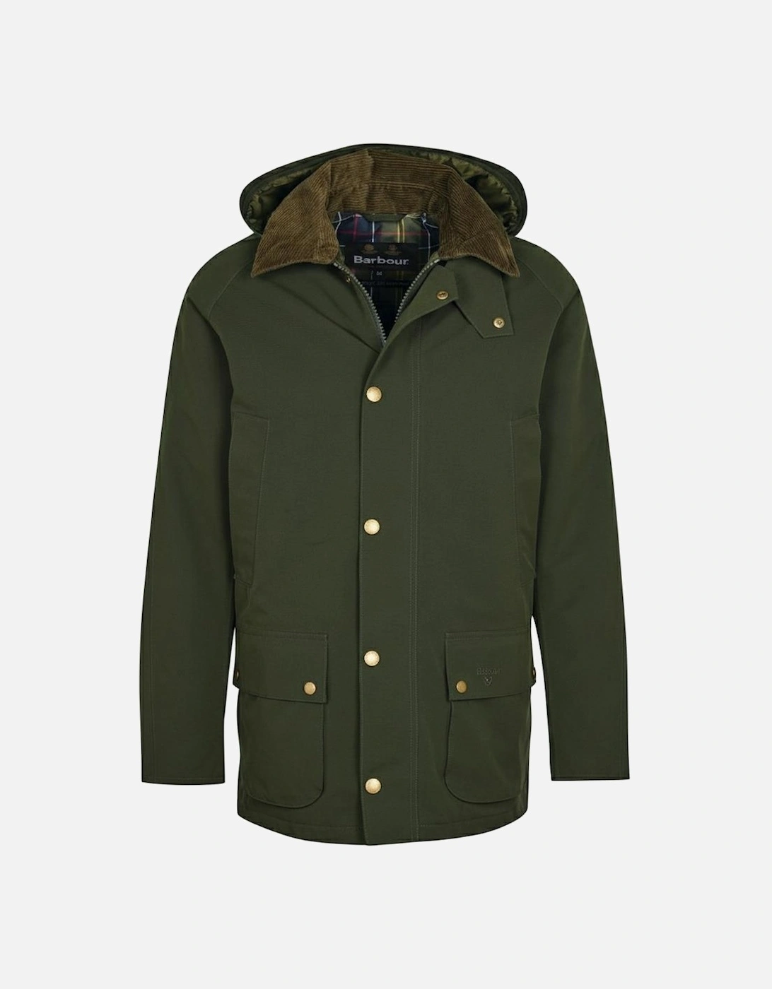 Men's Barbour Winter Ashby Mens Waterproof Jacket - Sage - Green - Size: 42/Regular