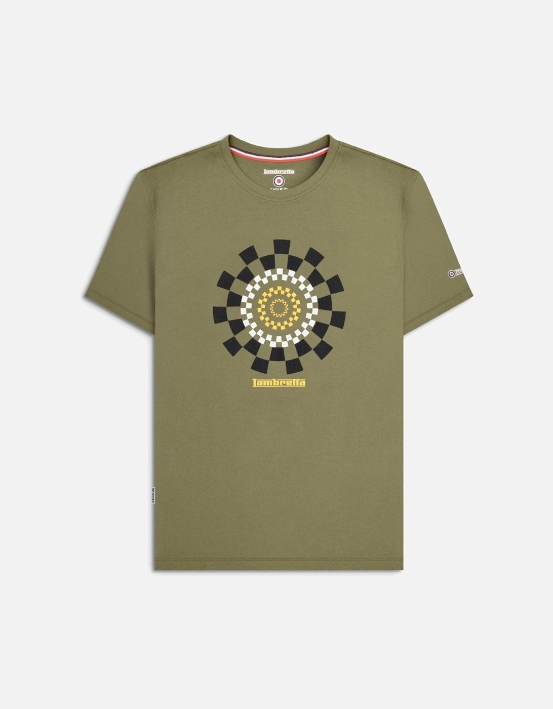Mens Track Tee Short Sleeve T-Shirt, 2 of 1