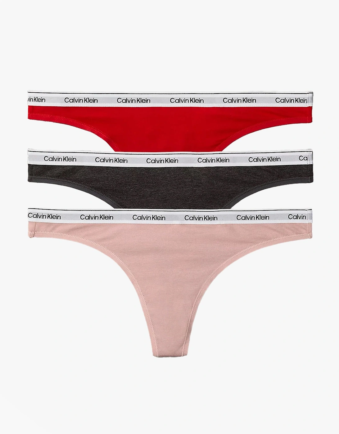 THONG 3 PACK Womens Thong Multicoloured, 5 of 4