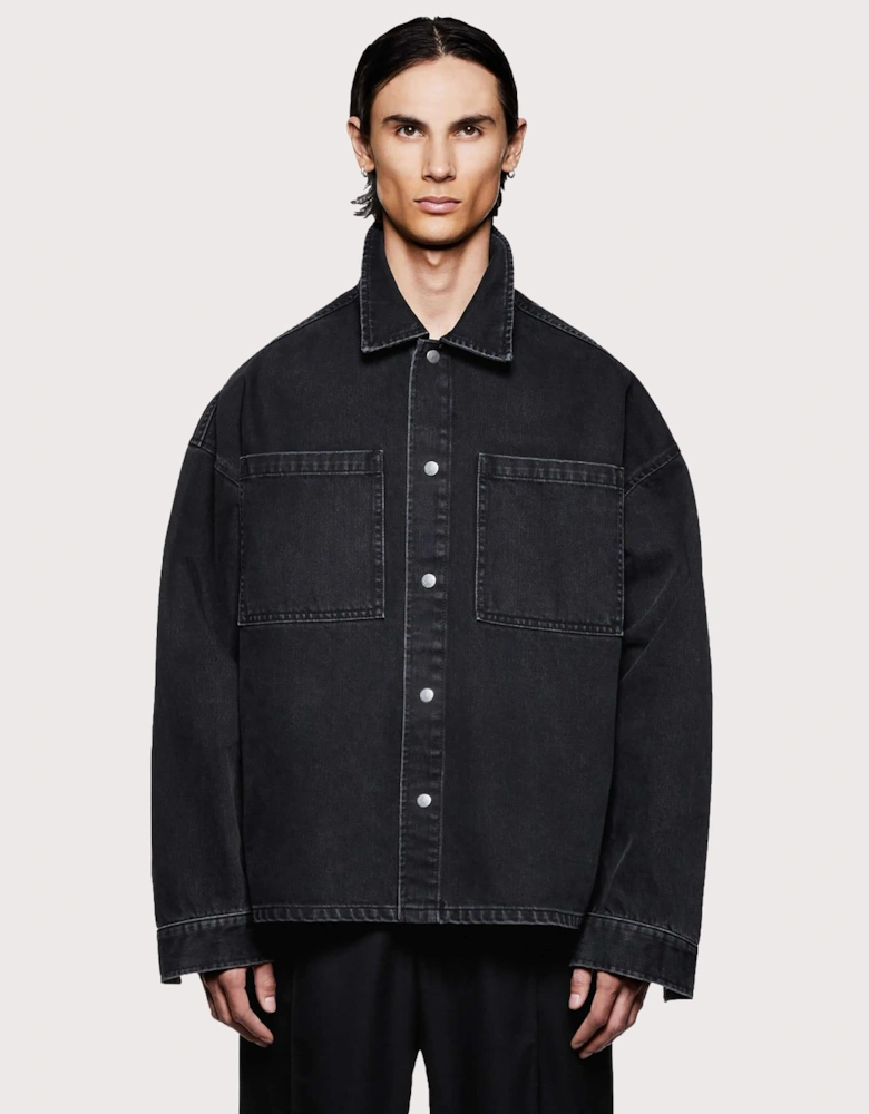 Denim Box Overshirt