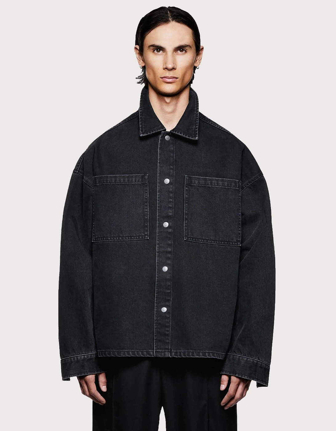 Denim Box Overshirt, 4 of 3