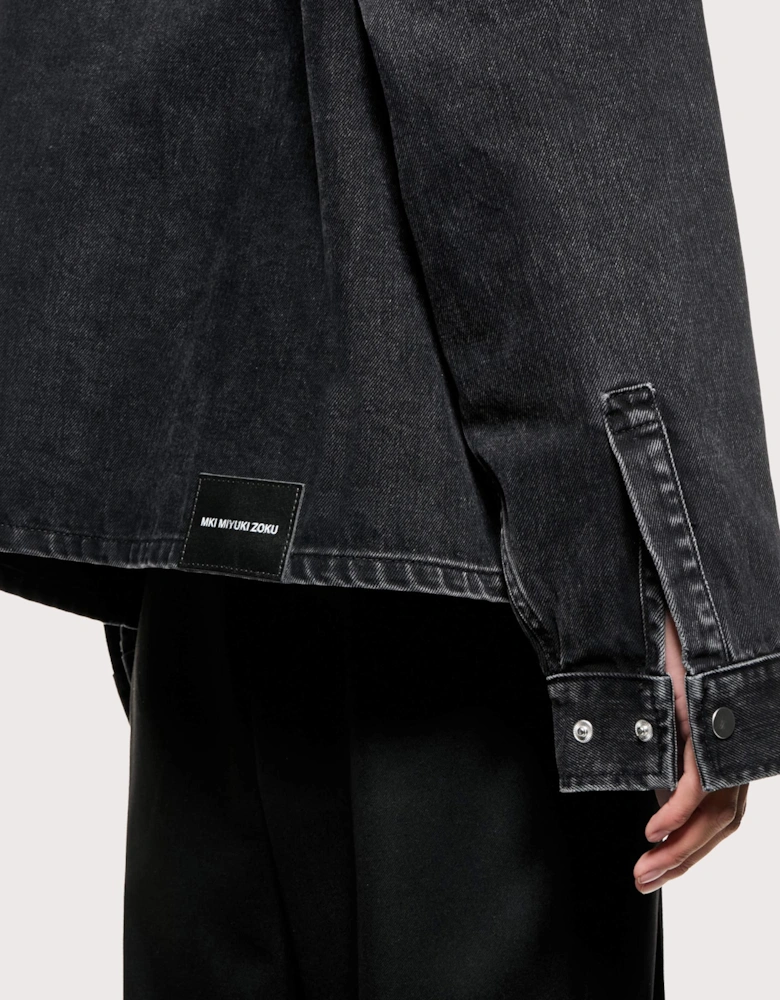 Denim Box Overshirt