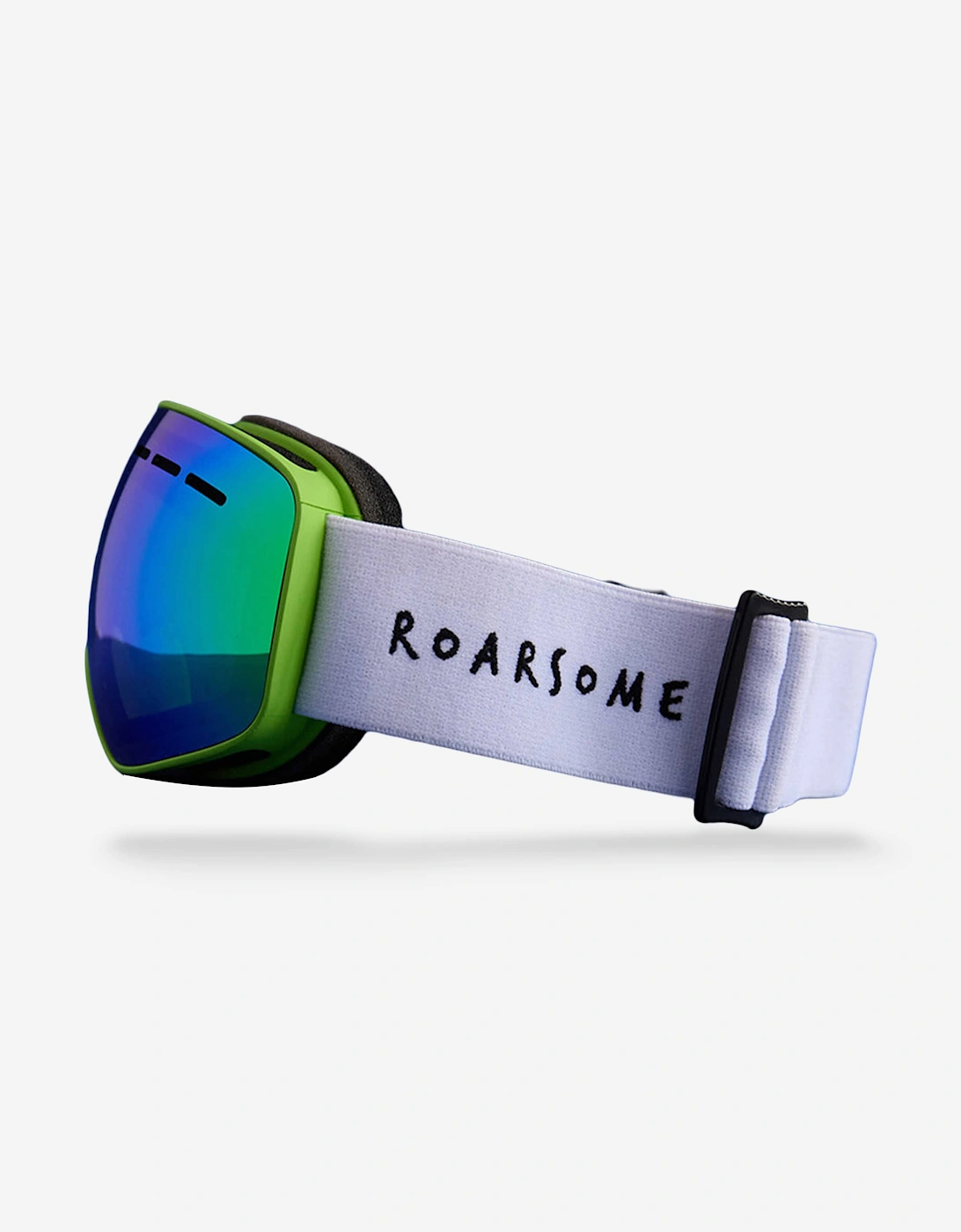 Roarsome Girl's Roarsome Kids Ski Goggles in Green