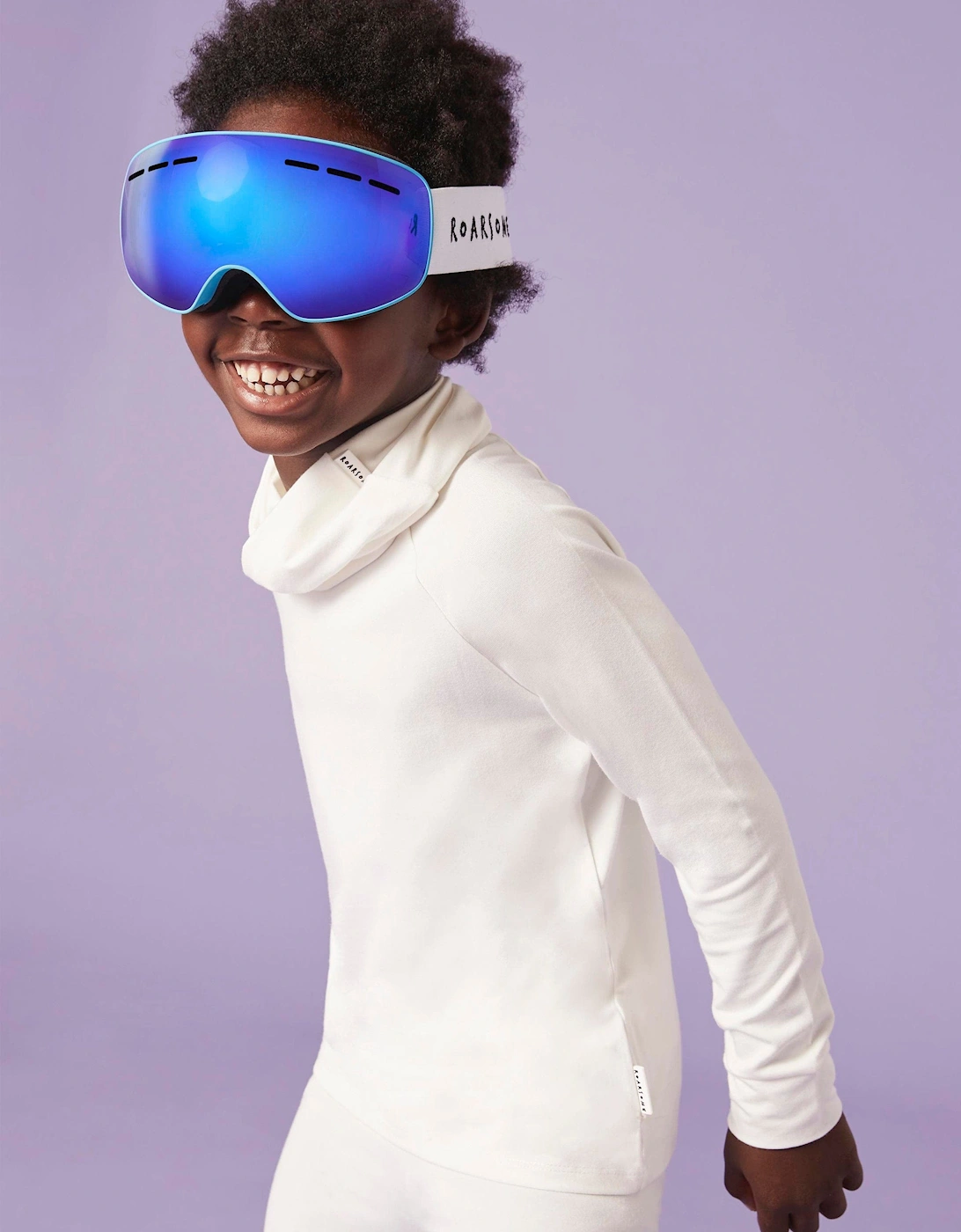 Kids Ski Goggles in Blue
