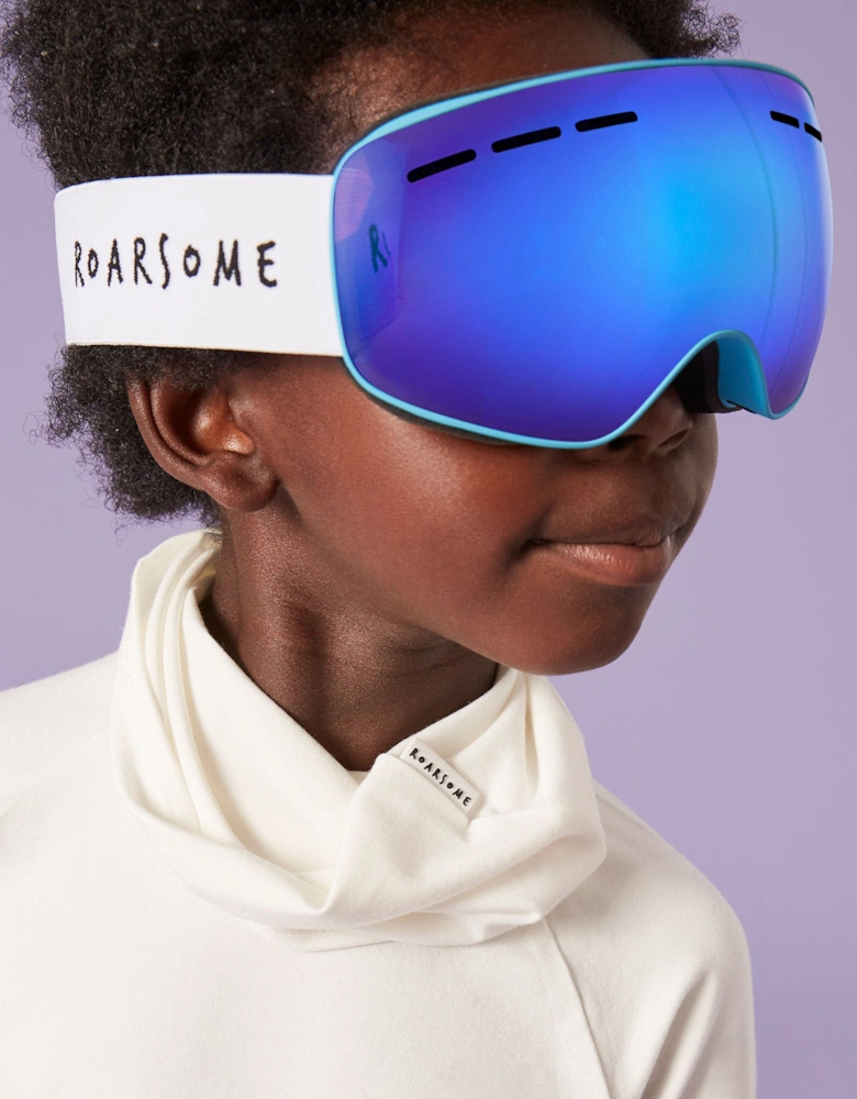 Kids Ski Goggles in Blue