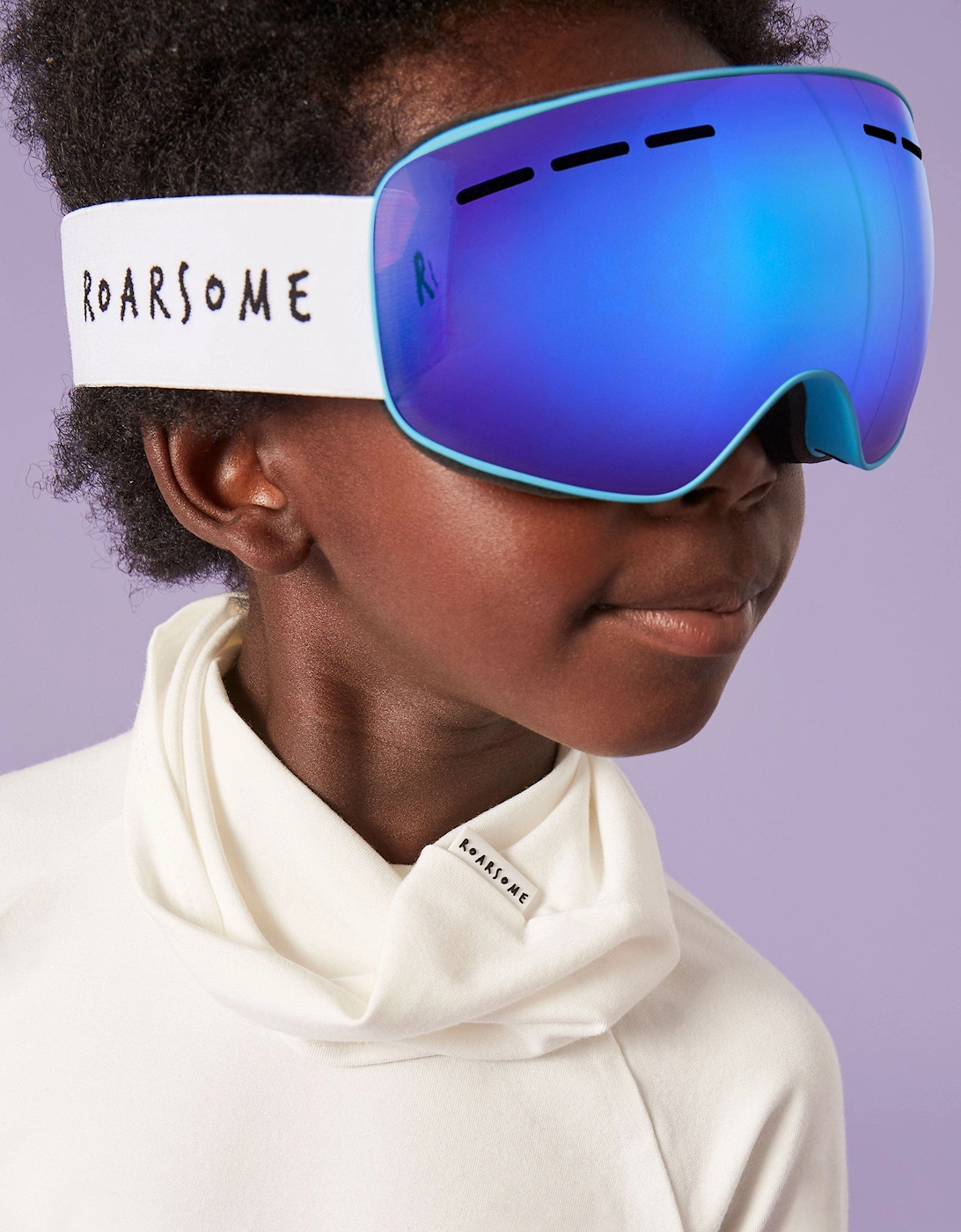 Kids Ski Goggles in Blue