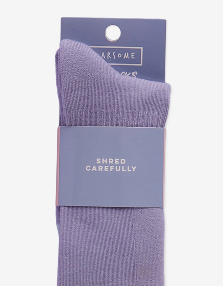 Kids Ski Socks in Purple