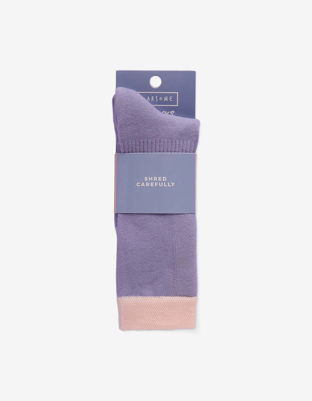 Kids Ski Socks in Purple