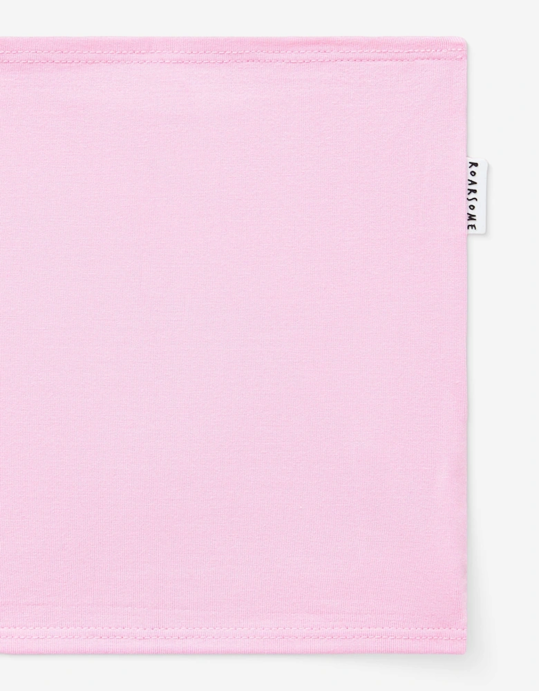 Kids Bamboo Neck Snood in Pink