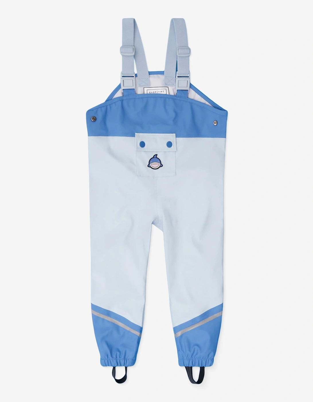 Kids Reef The Shark Waterproof Trousers in Blue, 5 of 4