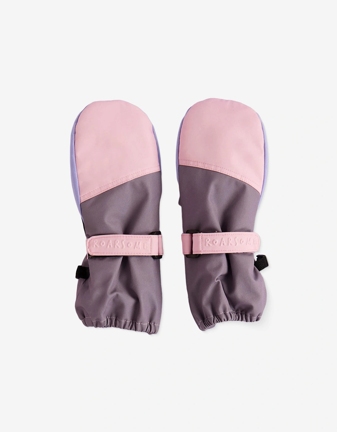 Roarsome Unisex Purple Ski Gloves In - : Size 5 Kids