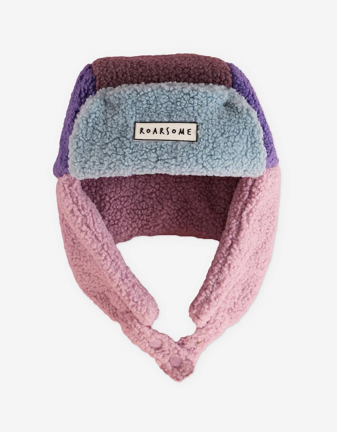 Kids Trapper Hat in Purple, 5 of 4