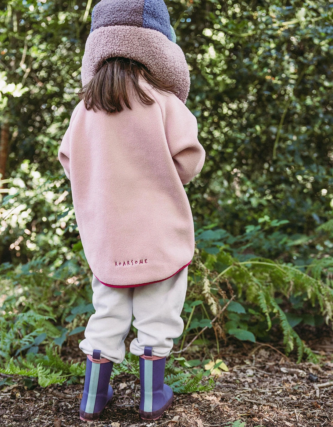 Kids Trapper Hat in Purple