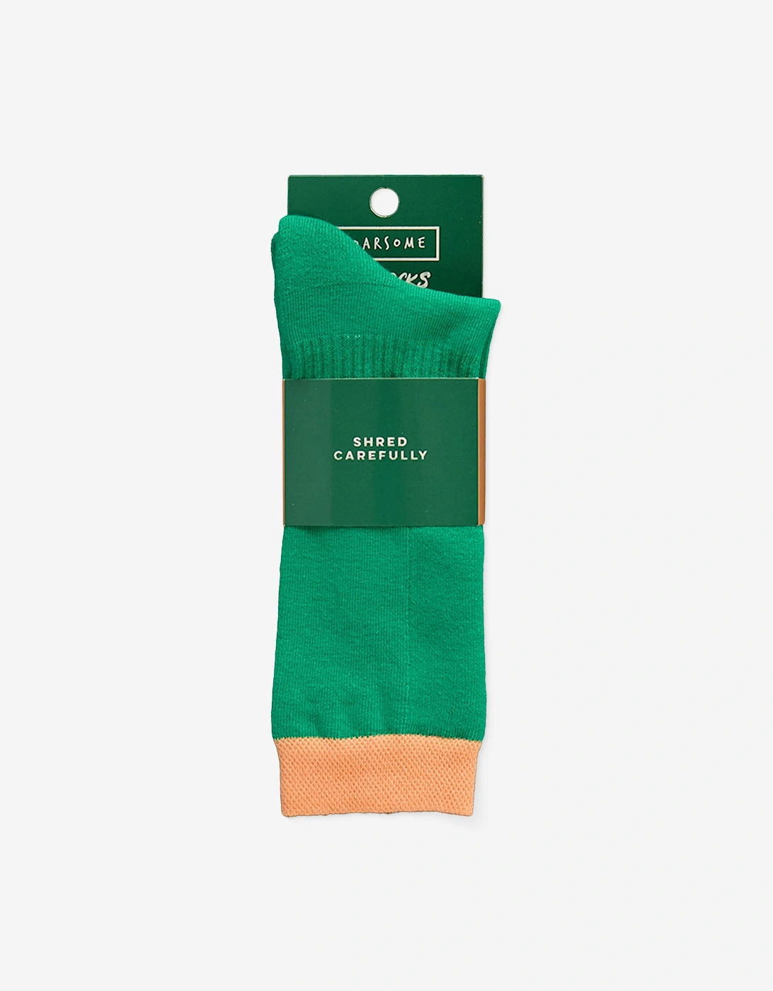 Kids Ski Socks in Green