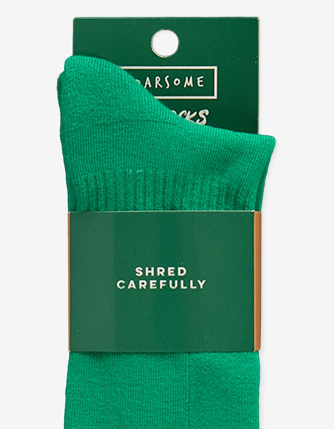 Kids Ski Socks in Green
