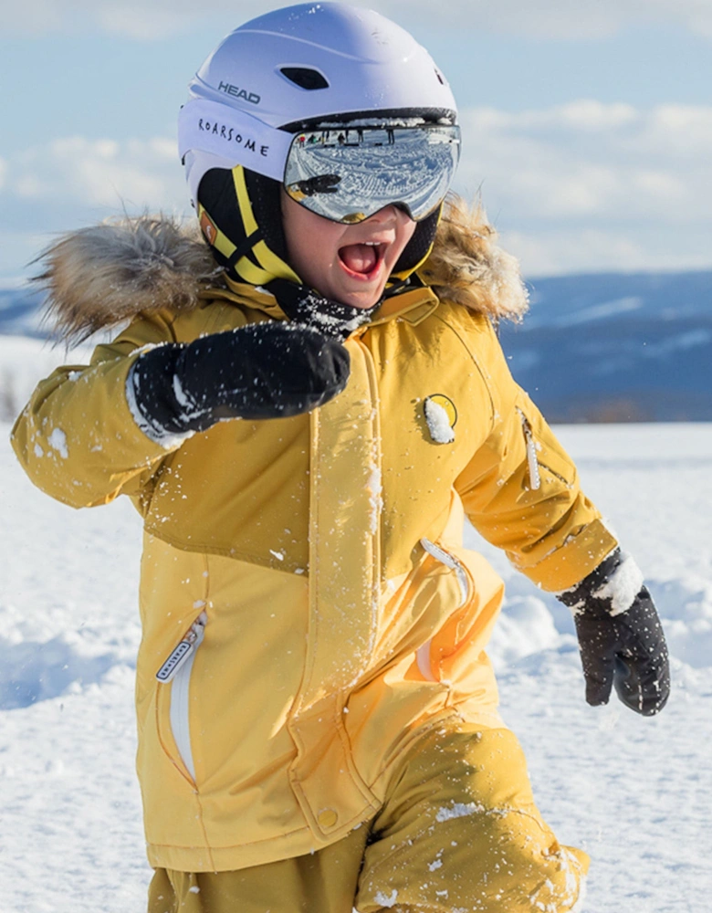 Kids Ski Goggles in Silver