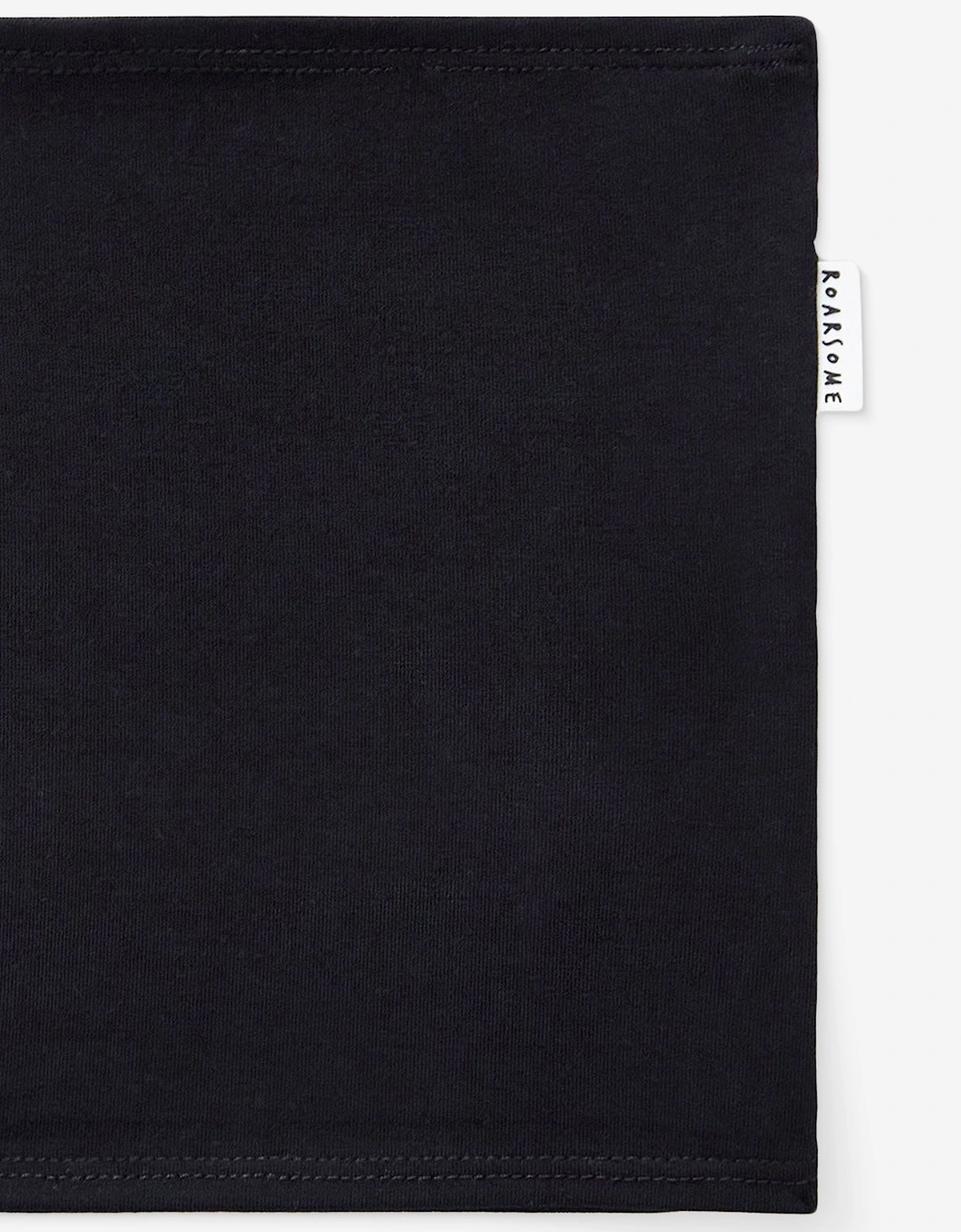 Kids Bamboo Neck Snood in Black