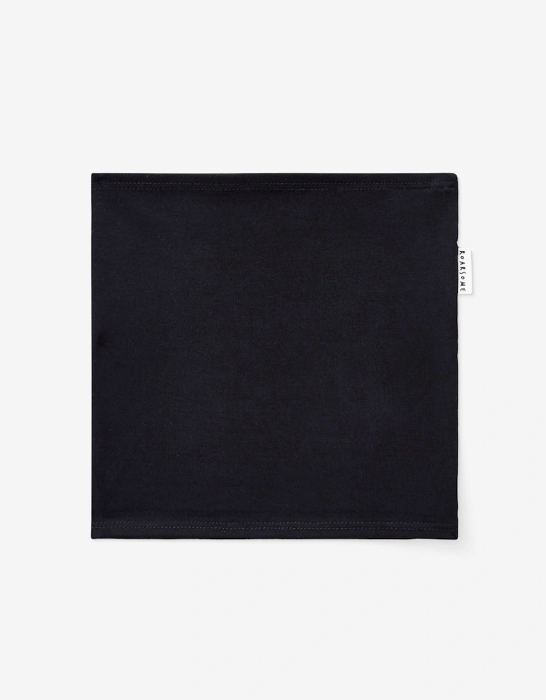 Kids Bamboo Neck Snood in Black