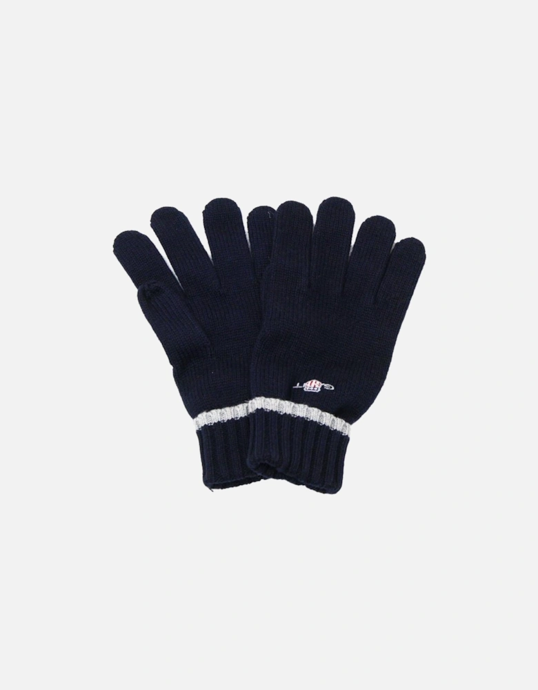 Essential Beanie & Gloves Gift Set, Marine Blue