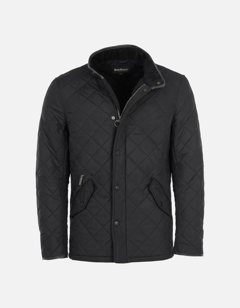 Powell Mens Quilted Jacket - Black