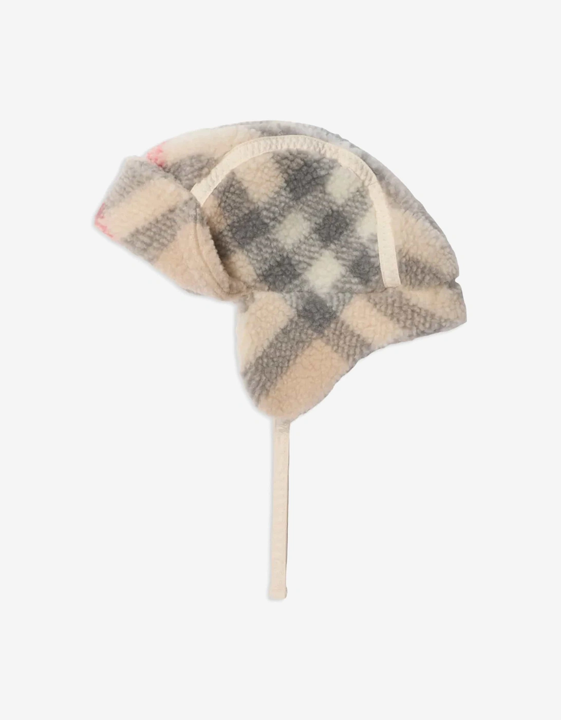 Baby Turner Check Hat in Beige