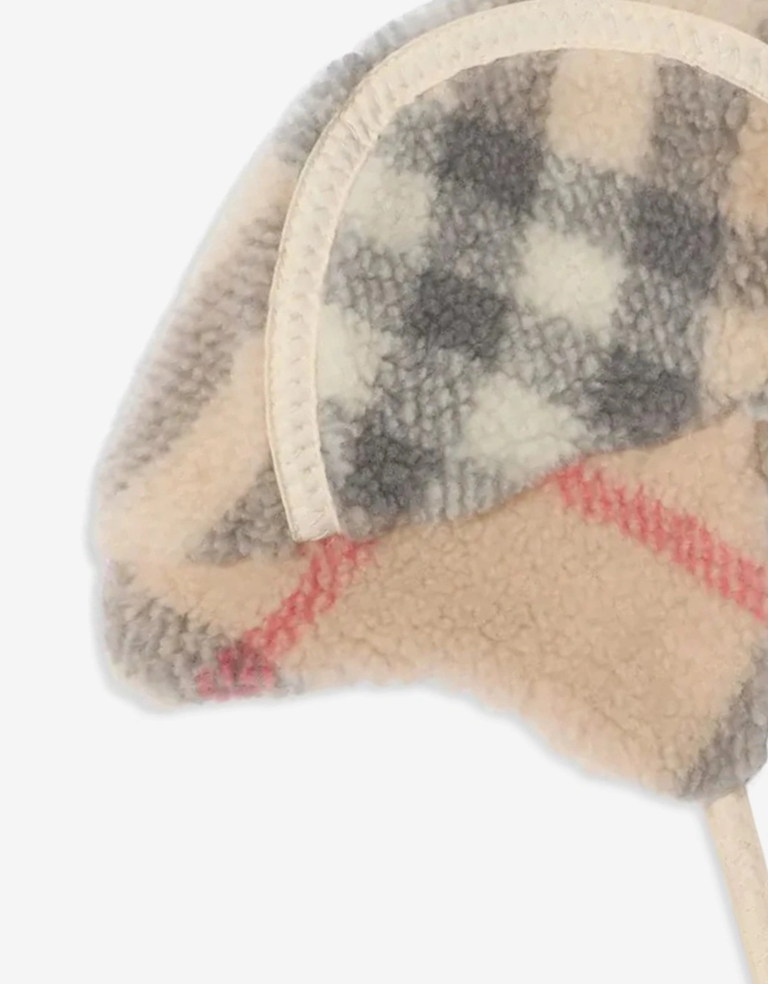 Baby Turner Check Hat in Beige